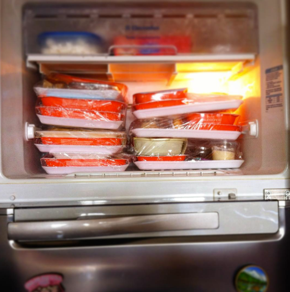 É só tirar do freezer, preparar e comer!