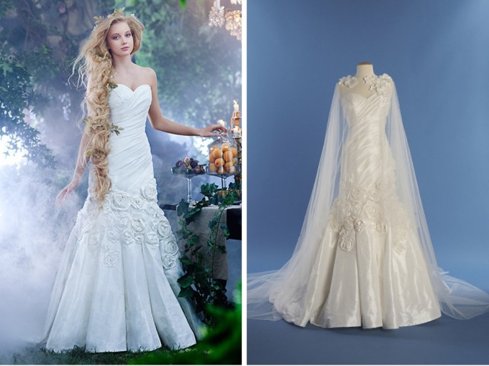 vestidos de noivas inspirados nas princesas Disney