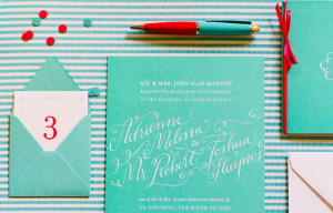 Tiffany-Blue-Wedding-Invitations-Holly-Holon6 OH SO BEAUTIFUL PAPER