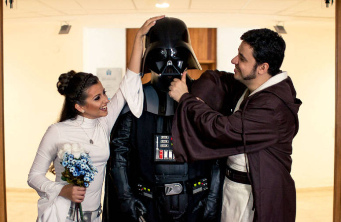 Casamento Jedi, disponível para todos os fãs de Star Wars durante a JediCon 2015.